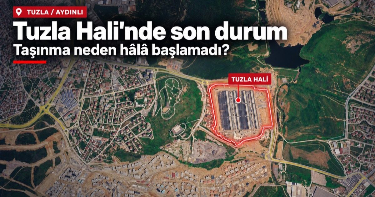 Temsili kapak görseli: Tuzla Sebze ve Meyve Hali'nde son durum